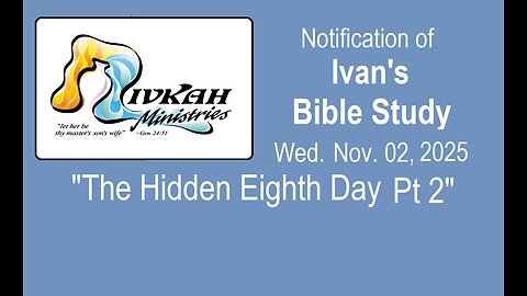 The Hidden Eighth Day Part 2