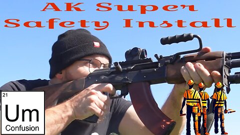 AK Super Safety Install in Romanian RPK