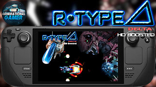 R-Type Delta HD Boosted on Steam Deck vs PS1. Who Does it Best?
