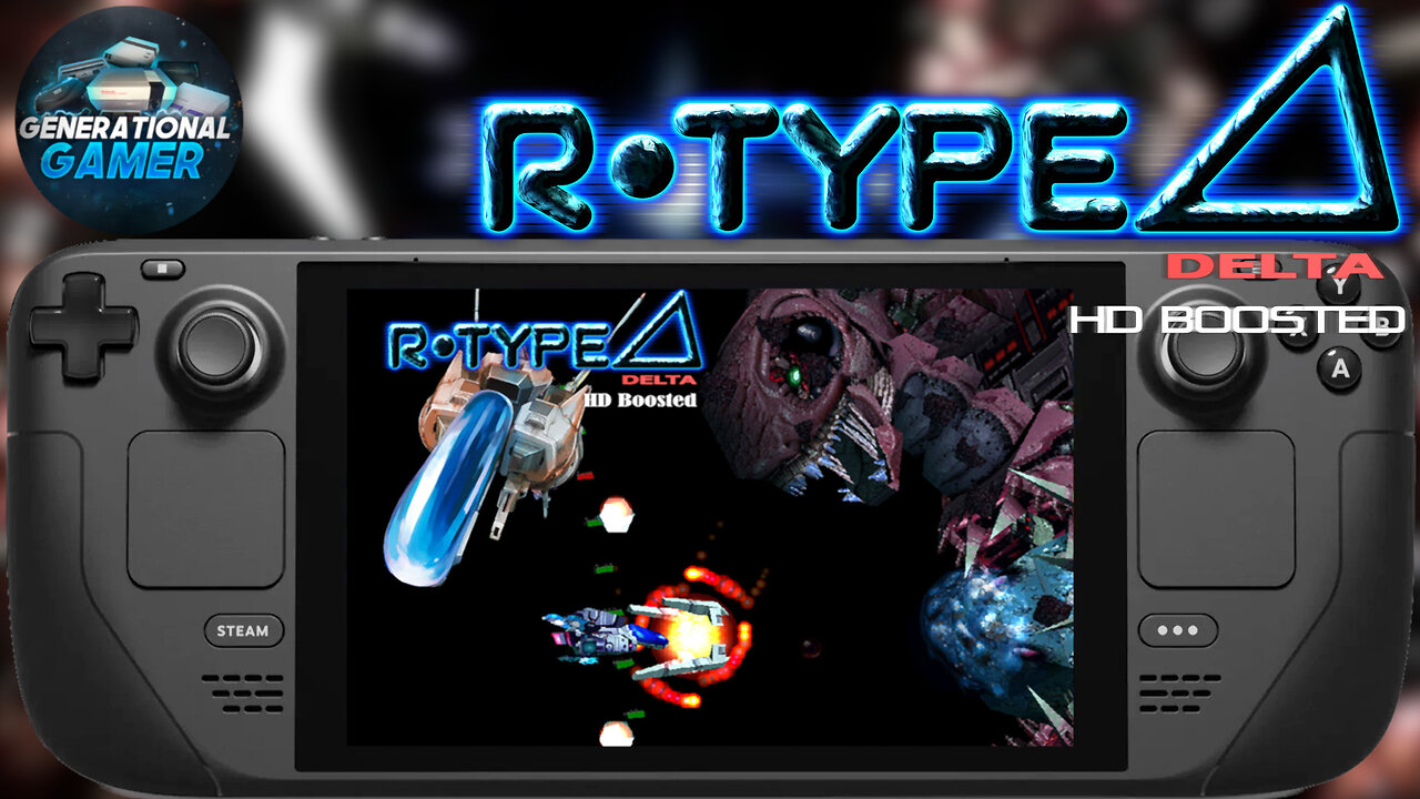 R-Type Delta HD Boosted on Steam Deck vs PS1. Who Does it Best?