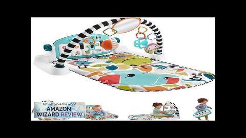 Fisher-Price Baby Activity Mat Glow and Grow Kick & Play Piano Gym Review