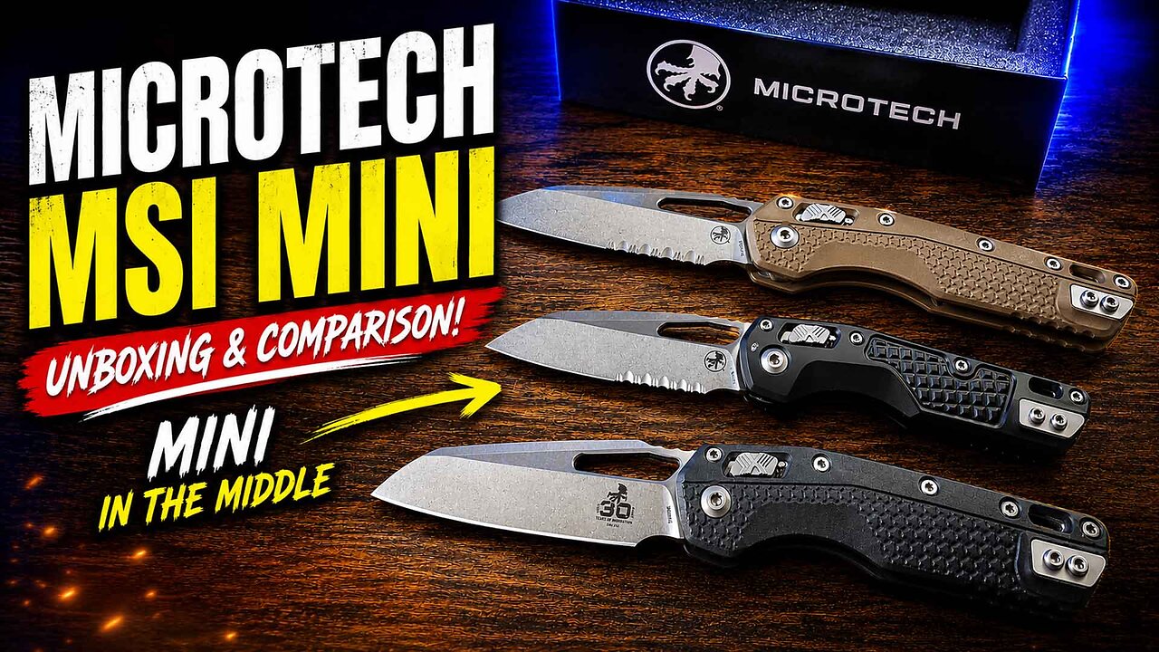 Microtech MSI Mini vs MSI: Don't Buy One Until You Watch This