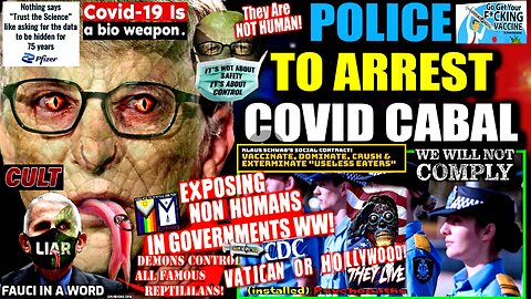 Australian Police to Arrest Gov’t Officials Involved in 'mRNA Genocide' (compilation version)