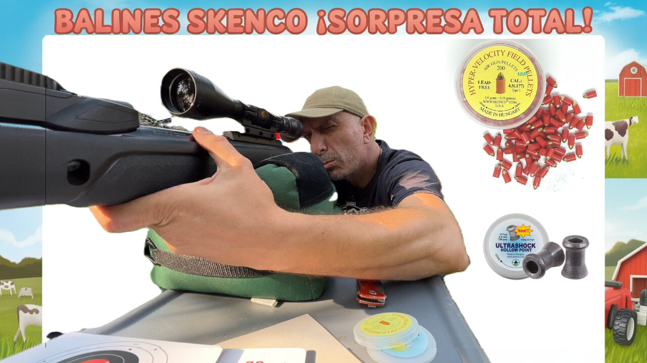 ¡Sorpresa Total! Skenco Hollow Point vs Hyper Velocity en Gamo Swarm Magnum Pro .177