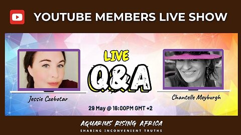 YT Members Episode - Q & A with Jessie Czebotar (Live and Exclusive for YT Members on 29 May 2025)