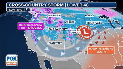 Winter Storm In The Northeast Packing Snow And Ice - Multiday Storm Set To Cross The Country