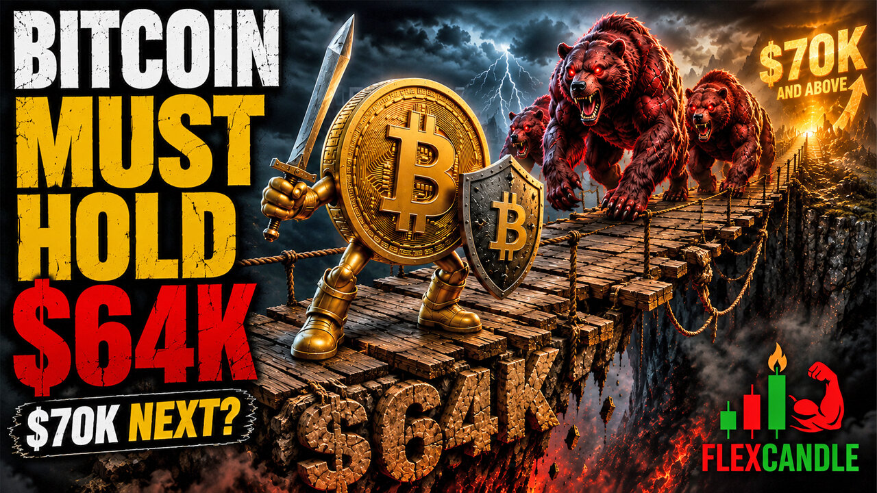 Bitcoin Technical Analysis: Why $64K Could Decide Bitcoin's Next Big Move EP. 426