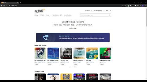 how to use audible for begginer tutorial