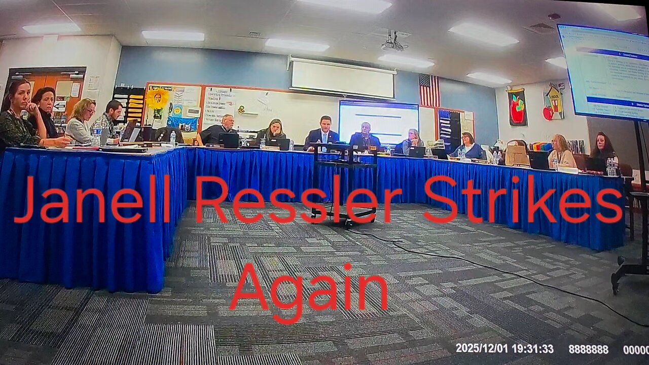 Janell Ressler tampers with the presses video camera 🎥 in the Littlestown Area School District