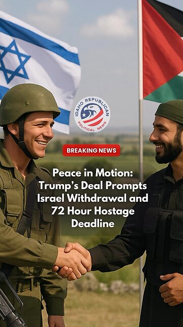 Trump’s Deal Prompts Israel Withdrawal & Hostage Deadline