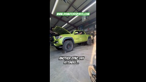 Supercharged Toyota Tacoma at DynoDay. We offer Toyota Tuning via VF Tuners and HP Tuners #dyno