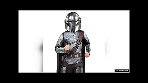 Mandalorian Light-Up Child Costume Small Review