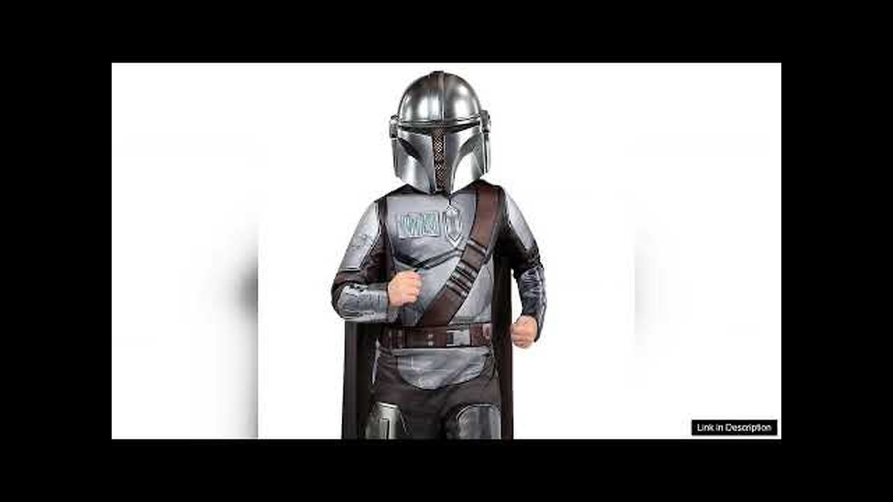 Mandalorian Light-Up Child Costume Small Review