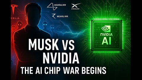 Elon Musk’s NEW AI5 Chip Just SHOCKED NVIDIA | 40x More Powerful & Ready for Mars!