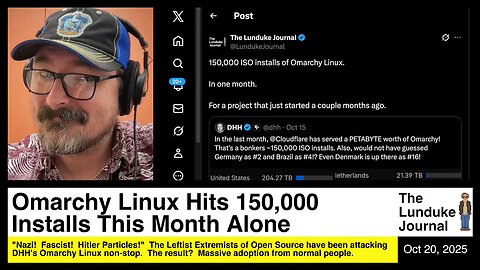 Omarchy Linux Hits 150,000 Installs This Month Alone