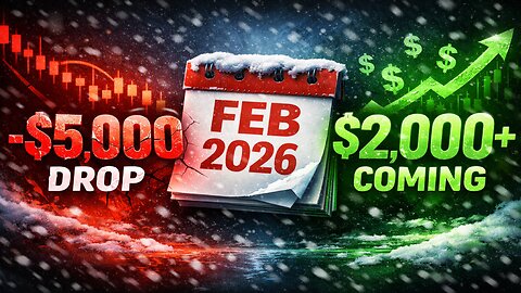 $5K Market Drop = Massive Opportunity? February Portfolio + $2,000 Dividends Incoming