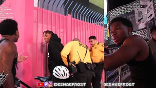 Deshae Frost Shocked as His Friend Gets Arrested for Smoking in Public