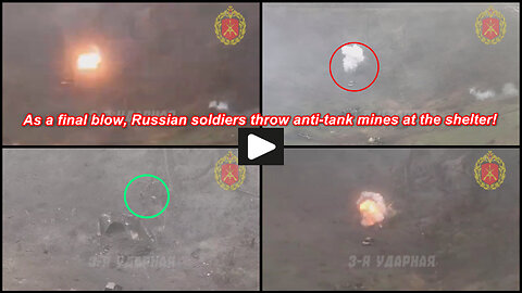 Near Siversk: Russian forces destroy Ukrainian bunkers and shelters