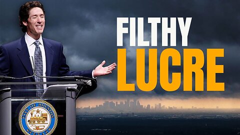 Filthy Lucre - Pastor Bruce Mejia