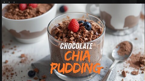 Lose Belly Fat Fast with Chocolate Chia Pudding