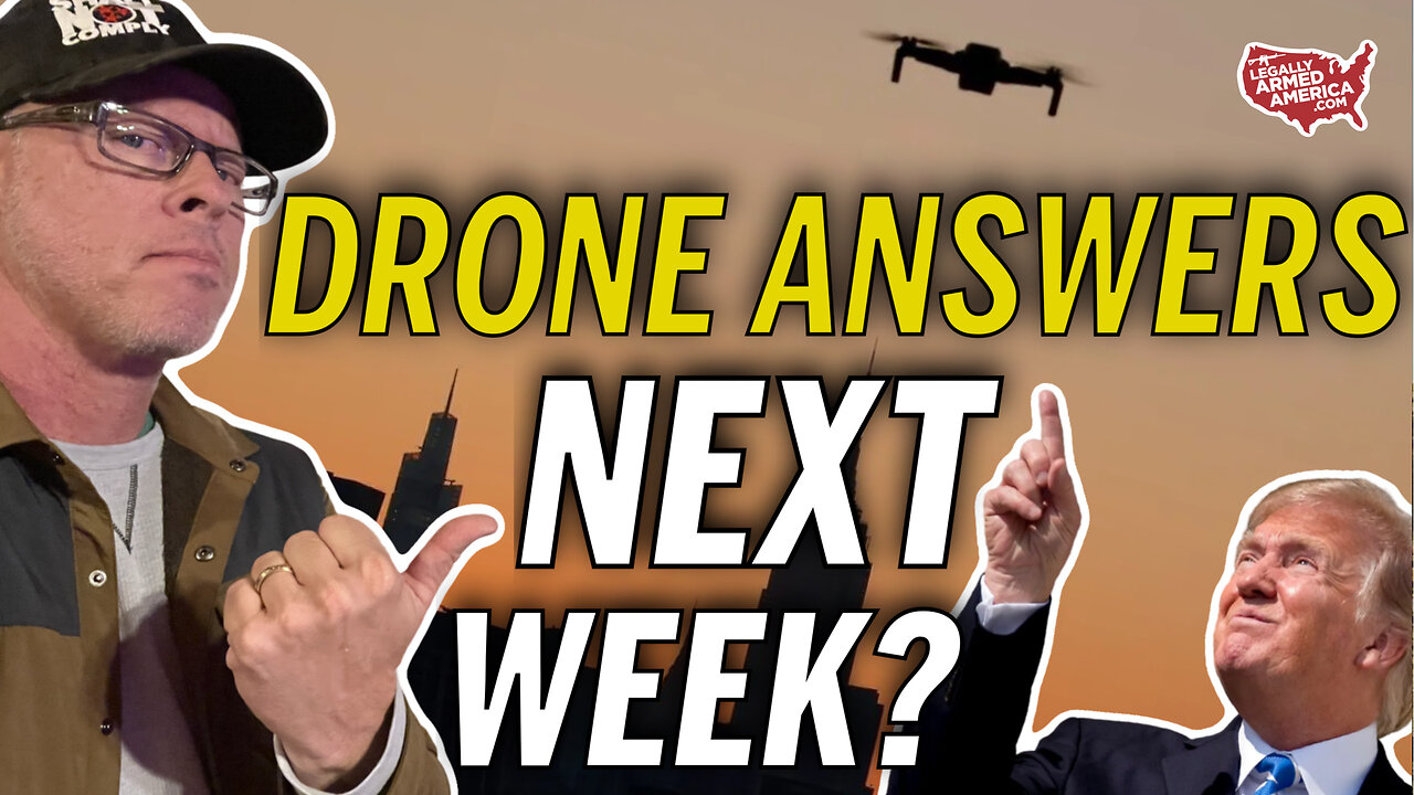 UPDATE: Is this why the mysterious drones disappeared? Trump says he's going to tell us