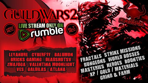 GUILD WARS 2 MASH UP 04 COOP ft Leyanore, BaLuMon & Cyberf1y + Assassin