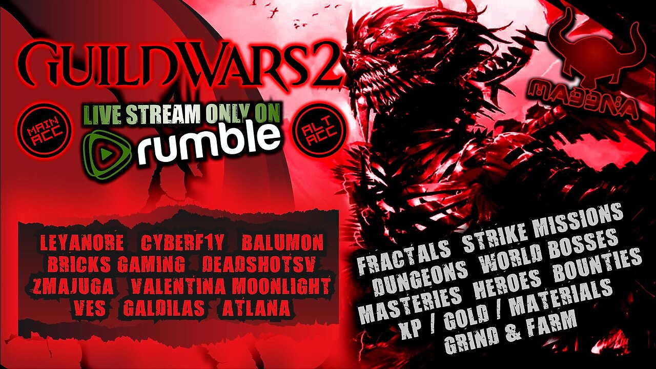 GUILD WARS 2 MASH UP 04 COOP ft Leyanore, BaLuMon & Cyberf1y + Assassin