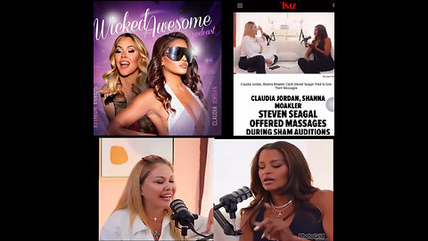 Claudia Jordan & Shanna Moakler New Podcast..
