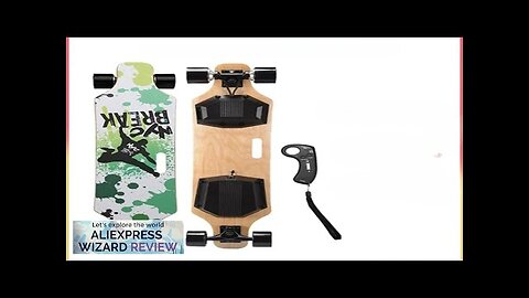 Electric skateboard long board automatic adult four-wheel transportation tool campus Review