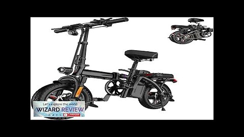 EBKAROCY Ebikes for Adults 400W Motor 22MPH Max Speed 14” Tire 48V Review