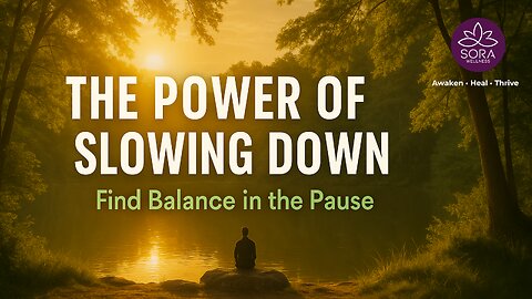 The Power of Slowing Down