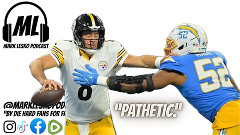 Steelers shocked by the bolts #nfl #steelers #chargers