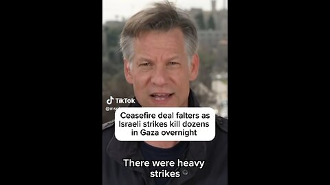 Netanyahu kills the ceasefire deal by ordering an air strike on civilians in Gaza