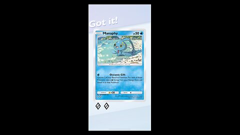 Pokémon TCG Pocket Manaphy 2nd Wonder Pick Unlock