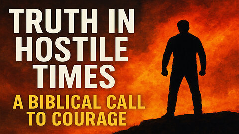Truth in Hostile Times — A Biblical Call to Courage