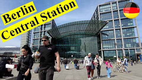 [4K🇩🇪] BERLIN Hauptbahnhof Walkthrough (Berlin Central Station Tour)