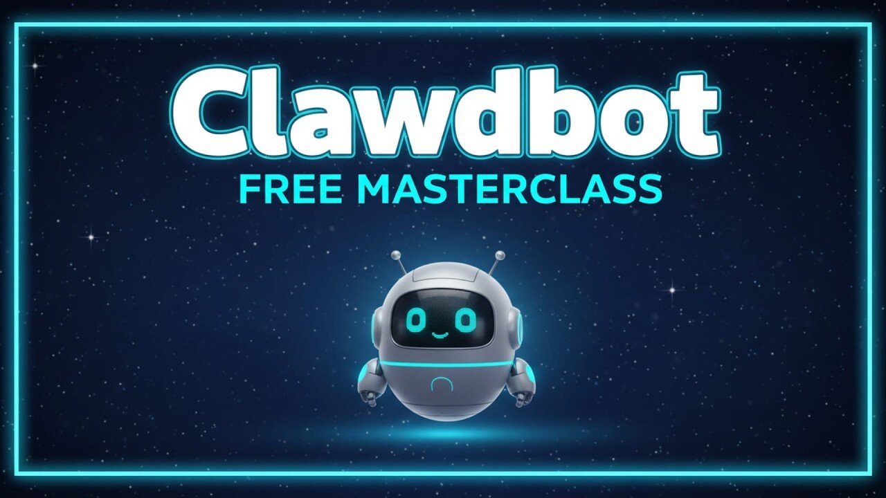 FREE Clawdbot Masterclass (Complete Setup + Troubleshooting