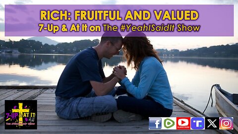 WORD OF THE DAY: LUKE 12:21 - RICH: FRUITFUL AND VALUED