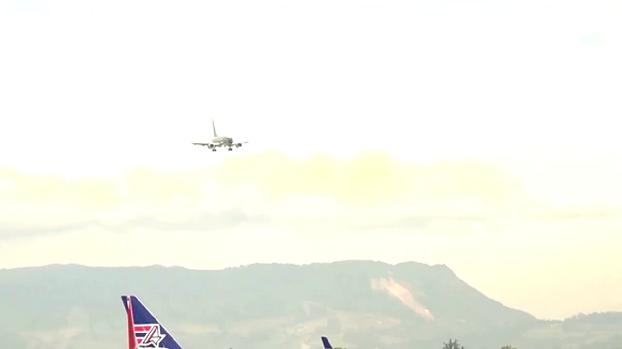 Colombian planes carrying US deportees arrive in Bogota