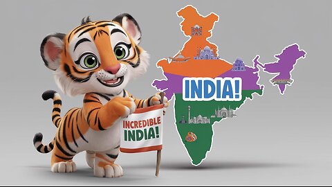 Tiger Cub's Incredible India Adventure 🌏🎵 (Original Song!)