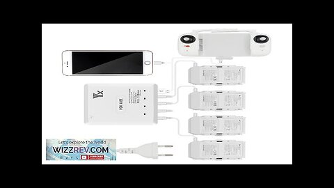 YX 6-in-1 Multi Charging Hub Intelligent Battery Remote Control Phone Multi-charge 6-way Review