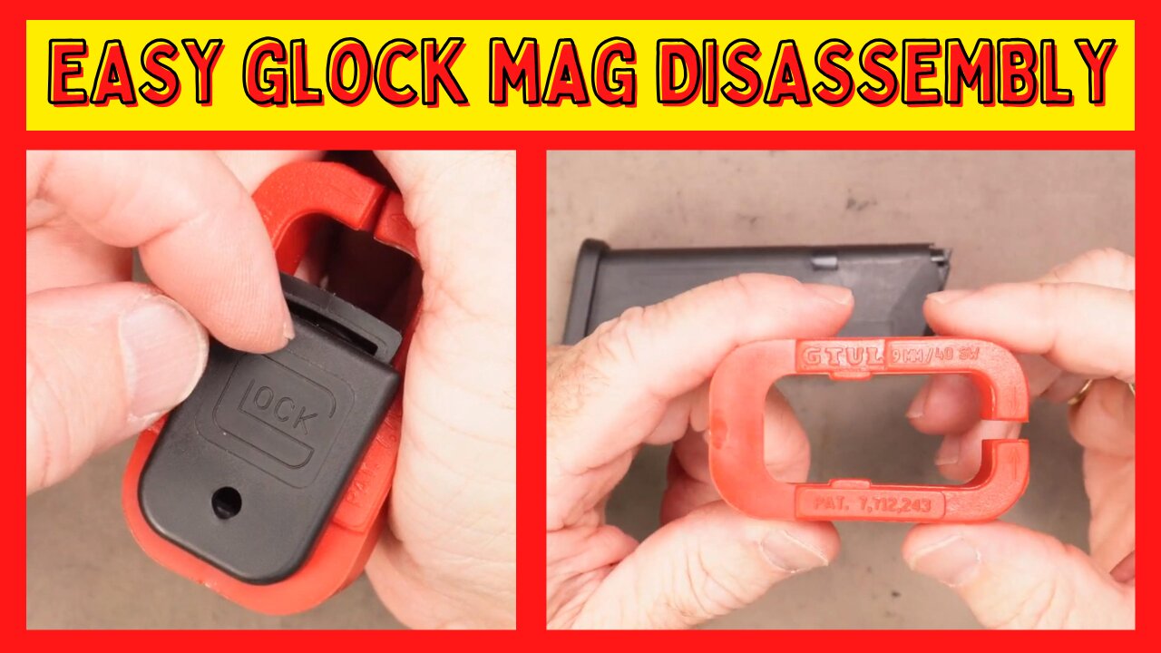 EASY GLOCK Magazine Disassembly with GTUL