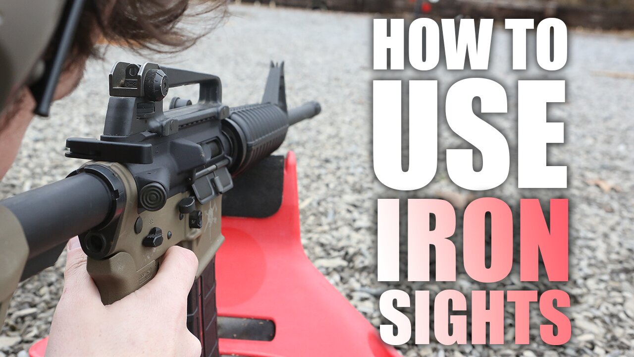 How To Use Iron Sights