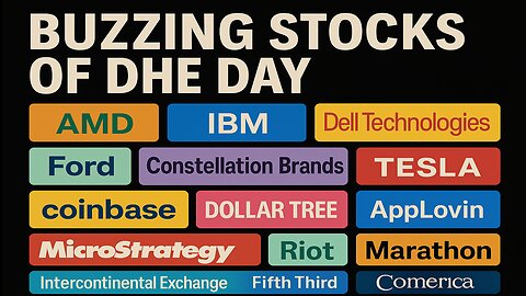Buzzing Stocks of the Day | AMD🔥IBM⚡Tesla🚀Dell & More | AI Rally & Big Moves | US Markets 7 Oct 2025