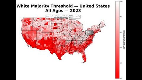 WHITE MAJORITY THRESHOLD