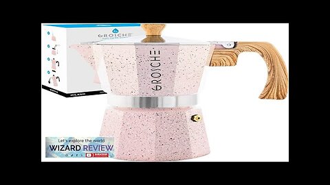 GROSCHE Milano Moka pot Stovetop Espresso maker Greca Coffee Maker Stovetop coffee Review