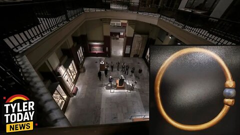 3000 year old gold Egyptian bracelet melted down by thieves