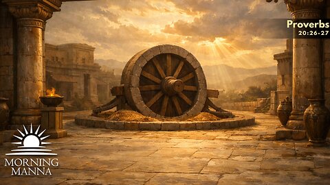 Date: Feb. 9, 2026 - Lesson 26-2026. Title: The Crushing Wheel & The Candle of the Lord