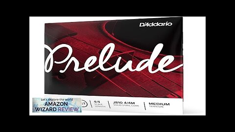 D'Addario Prelude Violin String Set 4/4 Scale Medium Tension – J810 4/4M Review