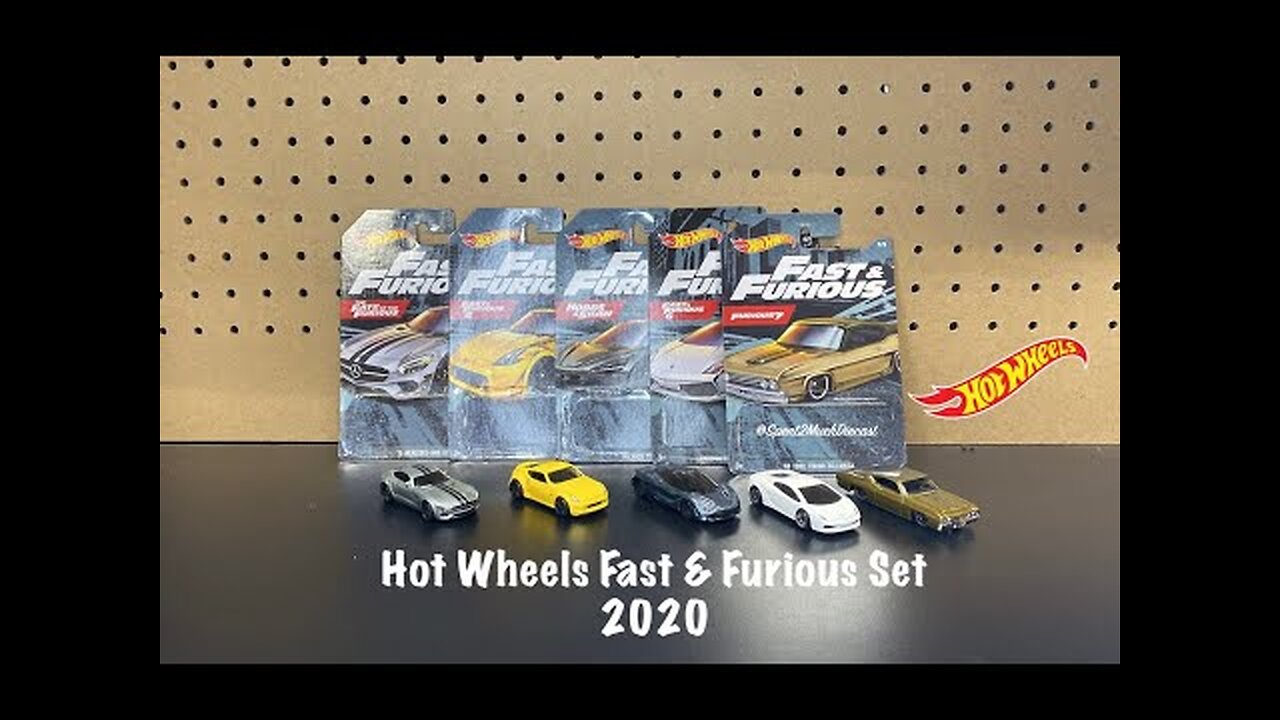 2020 Hot Wheels Fast And Furious Series Set | Diecast Unboxing | 8th Release | Nissan Mercedes